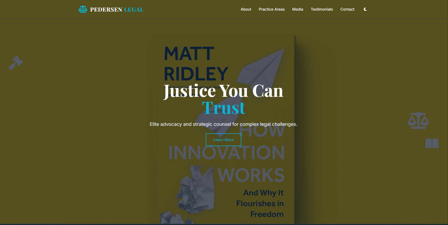 Pedersen Legal Web App